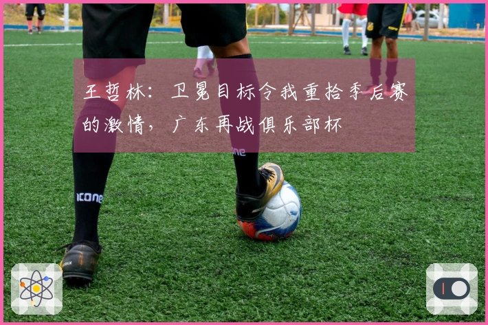 王哲林：卫冕目标令我重拾季后赛的激情，广东再战俱乐部杯